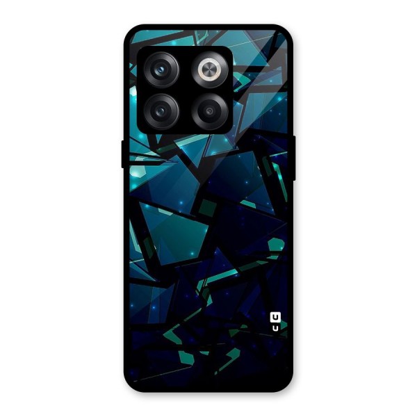 Abstract Glass Design Glass Back Case for OnePlus 10T