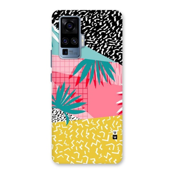 Abstract Grass Hues Back Case for Vivo X50 Pro