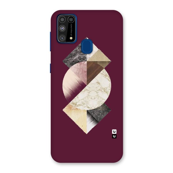 Abstract Marble Pattern Back Case for Galaxy M31