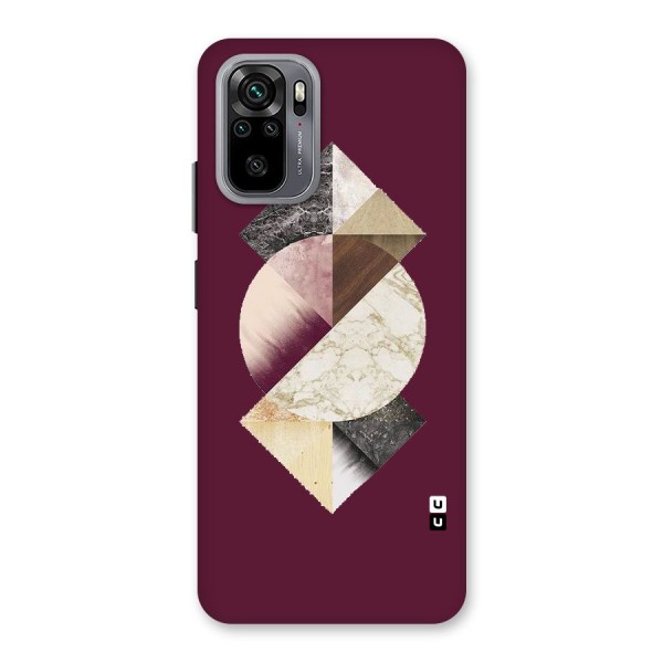 Abstract Marble Pattern Back Case for Redmi Note 10