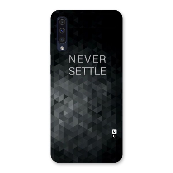 Abstract No Settle Back Case for Galaxy A50s