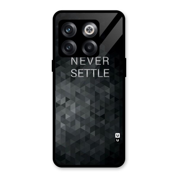 Abstract No Settle Glass Back Case for OnePlus 10T