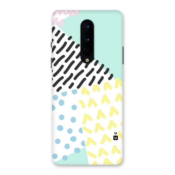 Abstract Pastel Back Case for OnePlus 8