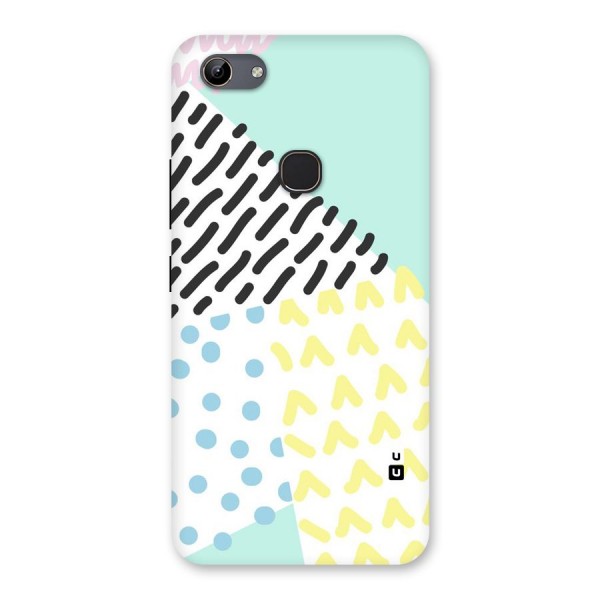 Abstract Pastel Back Case for Vivo Y81