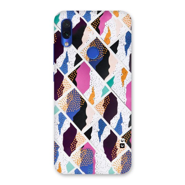 Abstract Polka Back Case for Redmi Note 7