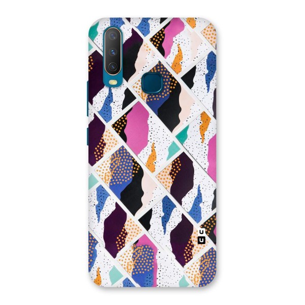 Abstract Polka Back Case for Vivo U10