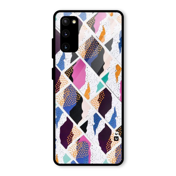 Abstract Polka Glass Back Case for Galaxy S20 FE 5G