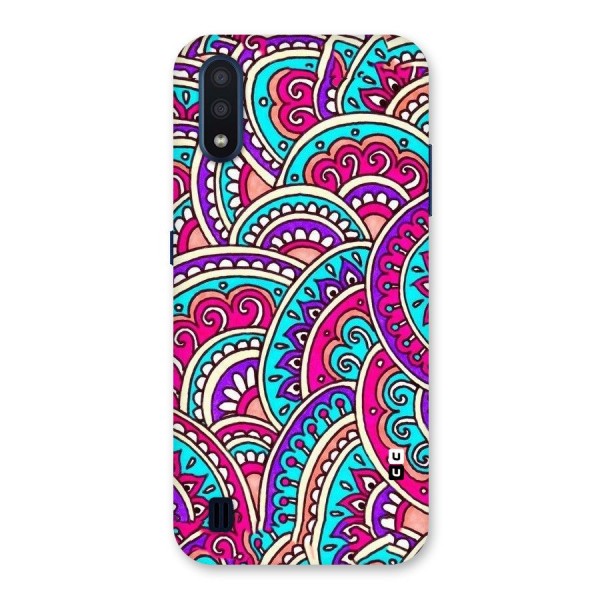 Abstract Rangoli Design Back Case for Galaxy M01