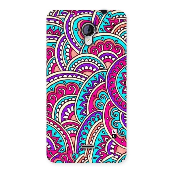 Abstract Rangoli Design Back Case for Micromax Unite 2 A106