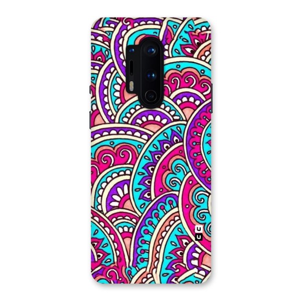 Abstract Rangoli Design Back Case for OnePlus 8 Pro