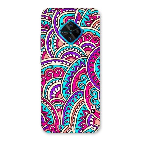 Abstract Rangoli Design Back Case for Vivo S1 Pro