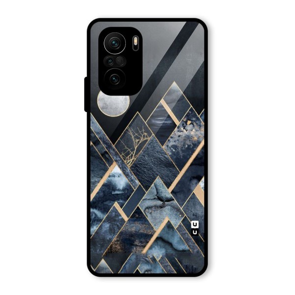 Abstract Scenic Design Glass Back Case for Mi 11x