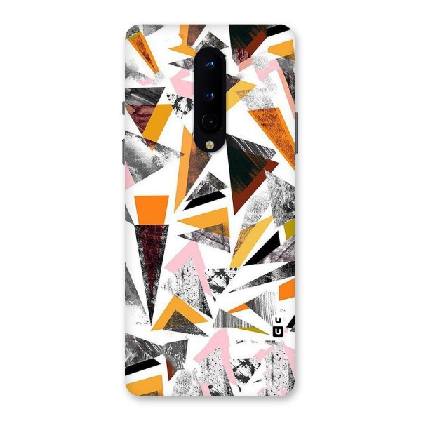 Abstract Sketchy Triangles Back Case for OnePlus 8