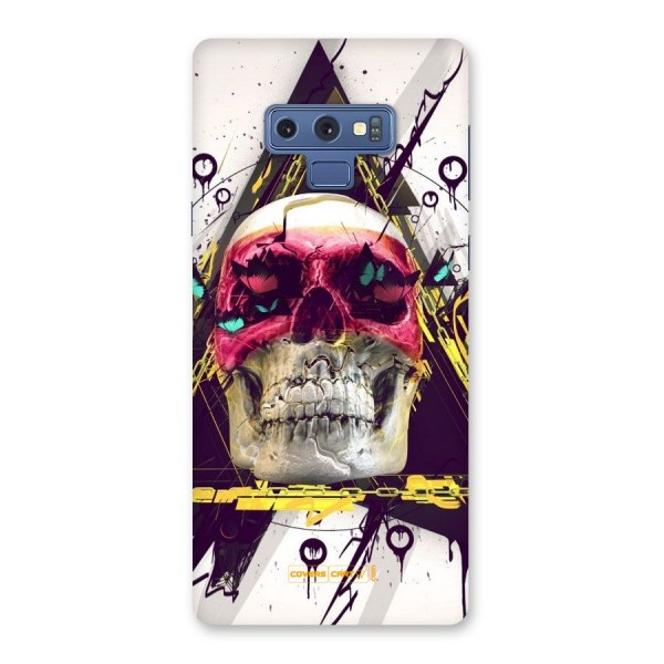 Abstract Skull Back Case for Galaxy Note 9