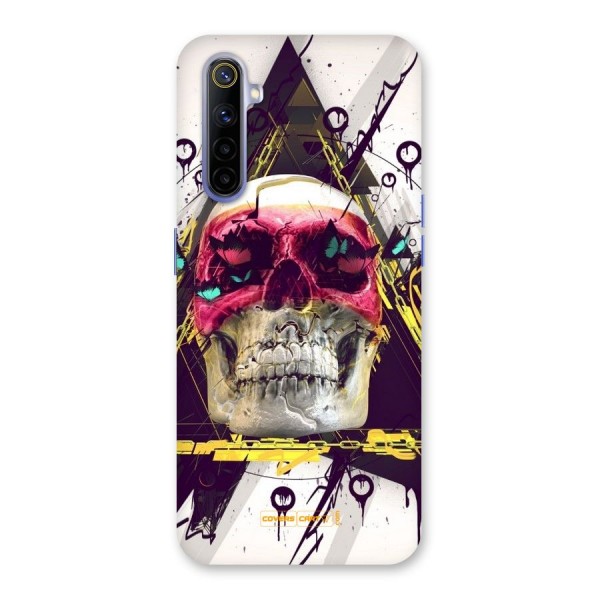 Abstract Skull Back Case for Realme 6