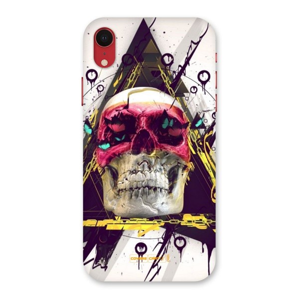 Abstract Skull Back Case for iPhone XR