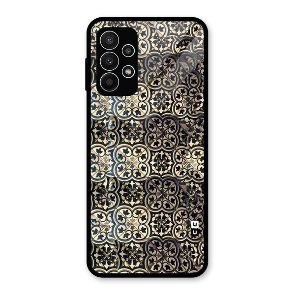 Abstract Tile Glass Back Case for Galaxy A23