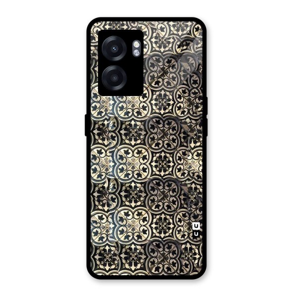 Abstract Tile Glass Back Case for Oppo K10 (5G)