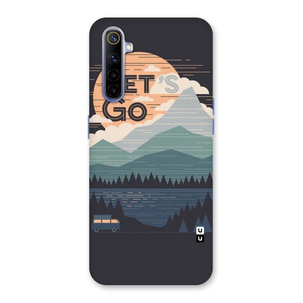 Abstract Travel Back Case for Realme 6