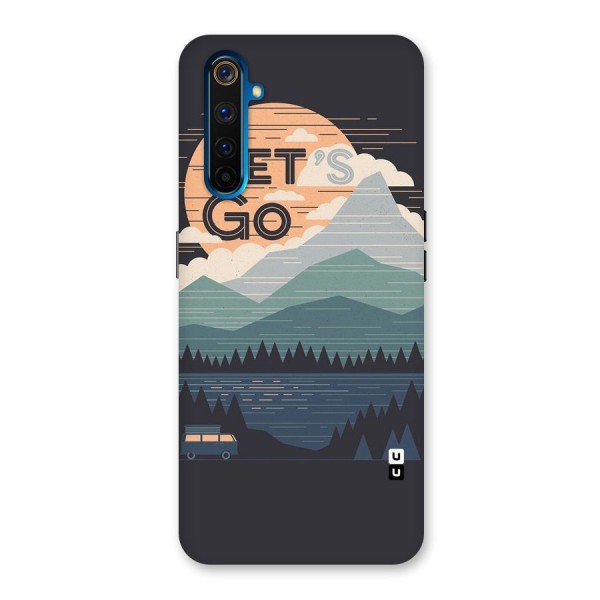 Abstract Travel Back Case for Realme 6 Pro