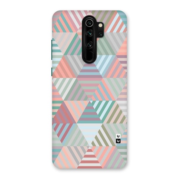 Abstract Triangle Lines Back Case for Redmi Note 8 Pro