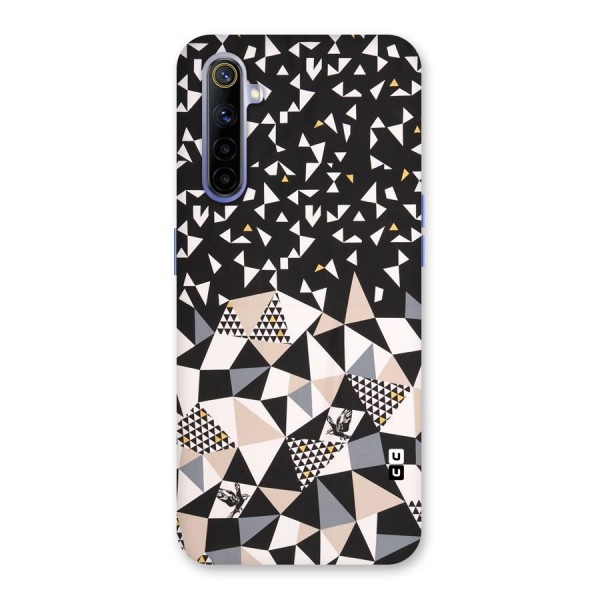 Abstract Varied Triangles Back Case for Realme 6