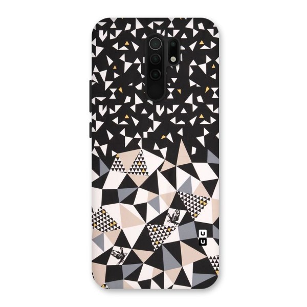 Abstract Varied Triangles Back Case for Redmi 9 Prime