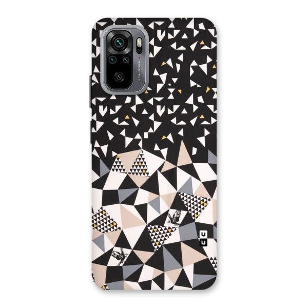 Abstract Varied Triangles Back Case for Redmi Note 10