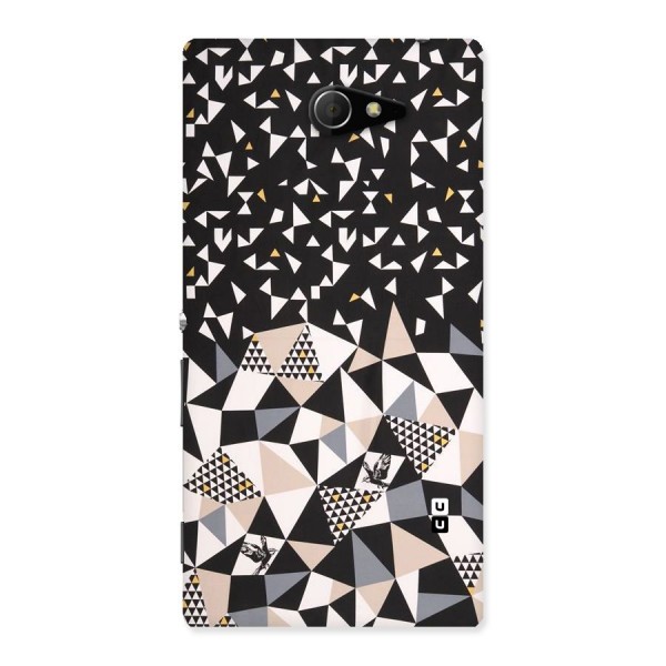 Abstract Varied Triangles Back Case for Sony Xperia M2