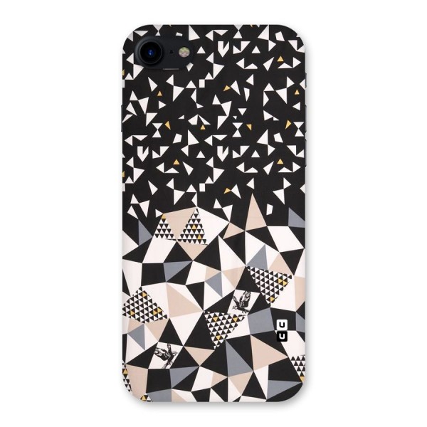 Abstract Varied Triangles Back Case for iPhone SE 2020