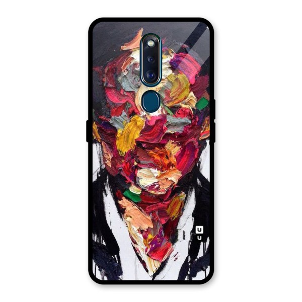 Acrylic Face Glass Back Case for Oppo F11 Pro