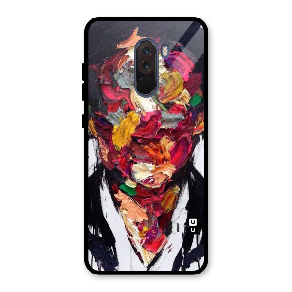 Acrylic Face Glass Back Case for Poco F1