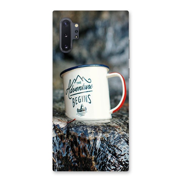 Adventure Begins Back Case for Galaxy Note 10 Plus