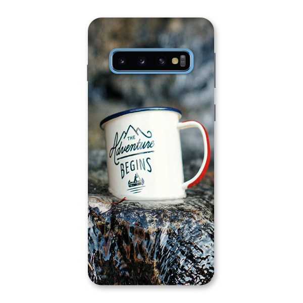 Adventure Begins Back Case for Galaxy S10