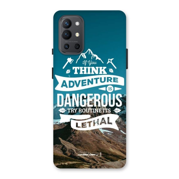 Adventure Dangerous Lethal Back Case for OnePlus 9R