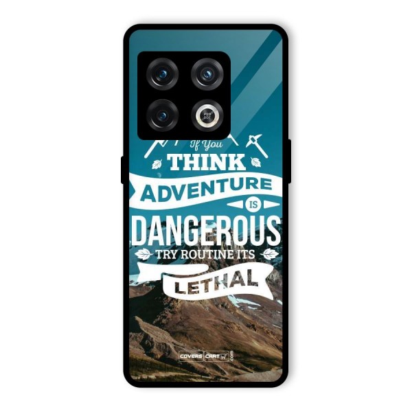 Adventure Dangerous Lethal Glass Back Case for OnePlus 10 Pro 5G