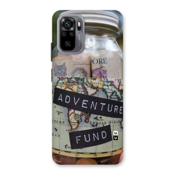 Adventure Fund Back Case for Redmi Note 10