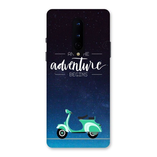 Adventure Scooter Back Case for OnePlus 8