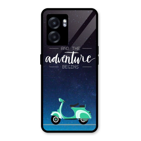 Adventure Scooter Glass Back Case for Oppo K10 (5G)