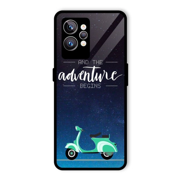 Adventure Scooter Glass Back Case for Realme GT2 Pro