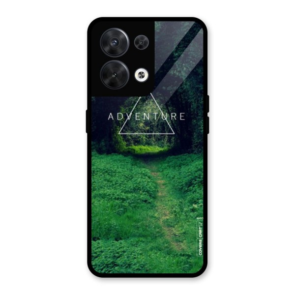 Adventure Take Glass Back Case for Oppo Reno8 5G