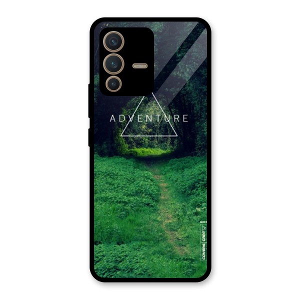 Adventure Take Glass Back Case for Vivo V23 5G