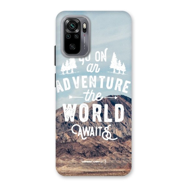 Adventure World Back Case for Redmi Note 10