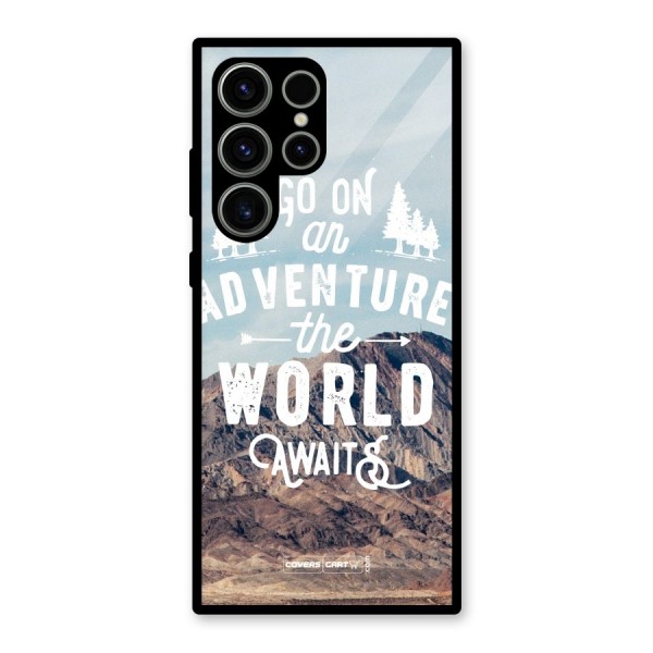 Adventure World Glass Back Case for Galaxy S23 Ultra
