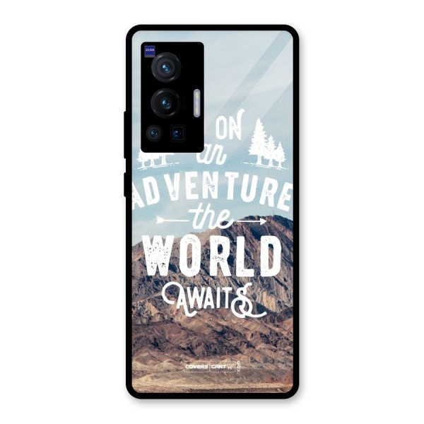 Adventure World Glass Back Case for Vivo X70 Pro