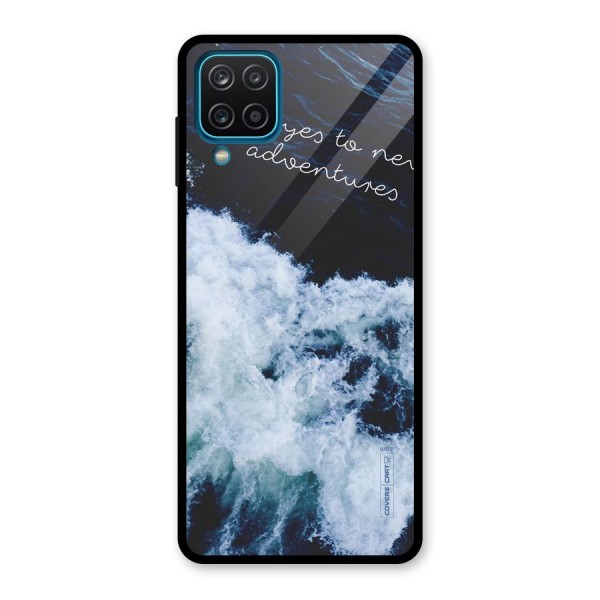 Adventures Glass Back Case for Galaxy A12