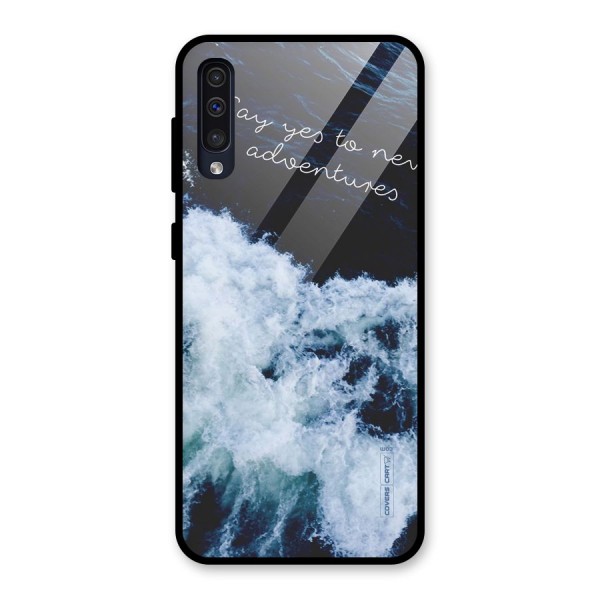 Adventures Glass Back Case for Galaxy A50s