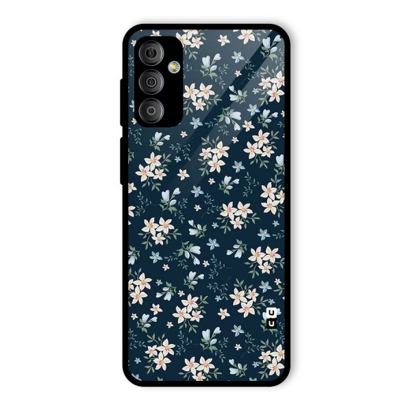 Aesthetic Bloom Glass Back Case for Galaxy F23