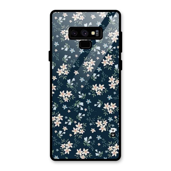 Aesthetic Bloom Glass Back Case for Galaxy Note 9