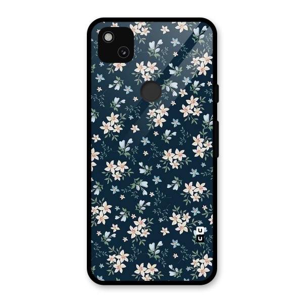 Aesthetic Bloom Glass Back Case for Google Pixel 4a